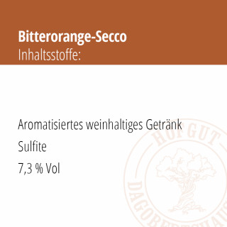 Bitterorangen-Secco Inhaltsangaben